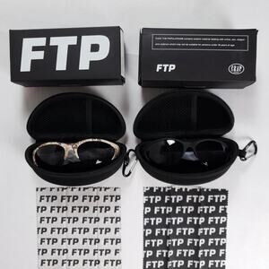 Bundle of (2) FTP x Crap Eyewear “ The FTP Sport “ Athletic Sunglasses